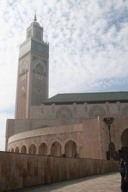 Mosque tower, Casablanca, Morocco (2011-10)