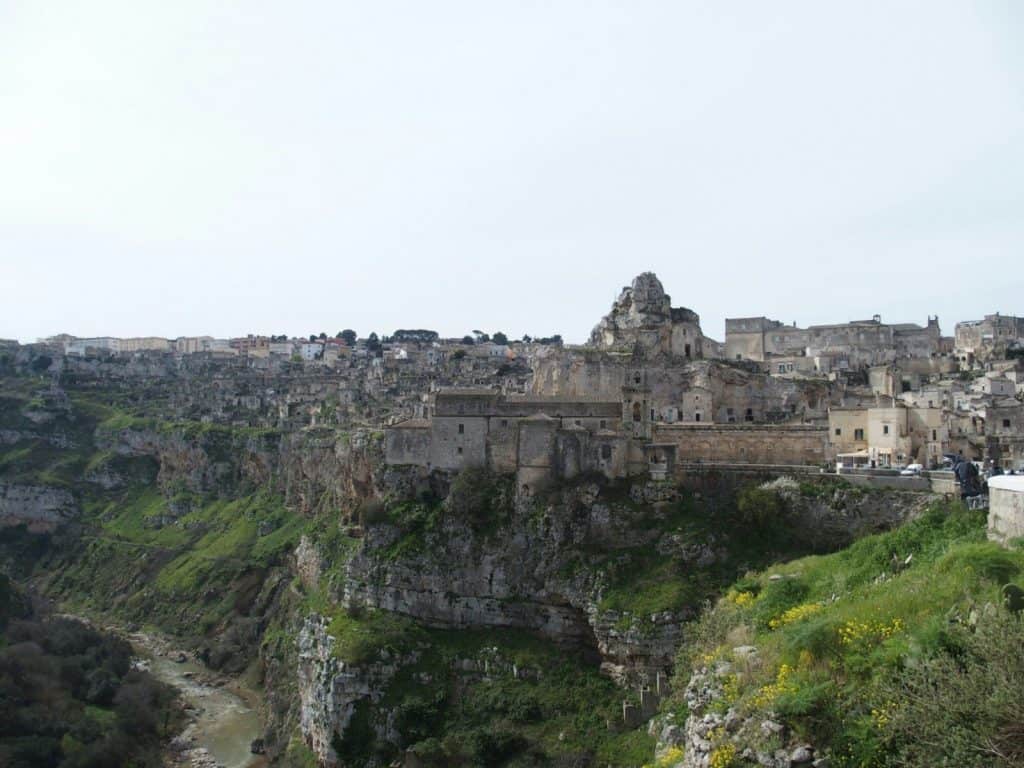 View of Matera town, Italy (2015-03)