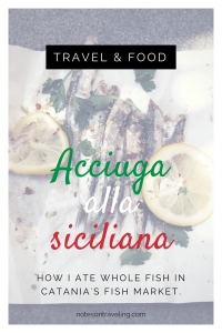 My favorite travel activity is wandering through the local markets and randomly picking out strange food. Why should Catania Fish Market on the Italian island of Sicily be any different?