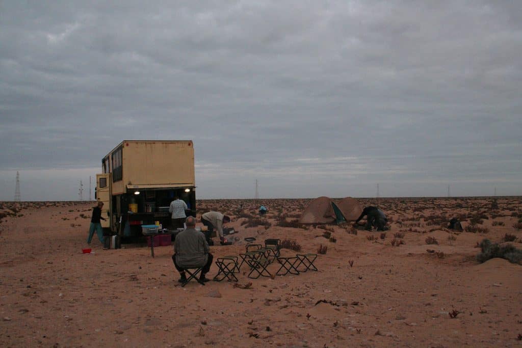 African Trails bush camp, Western Sahara, Morocco (2011-11)