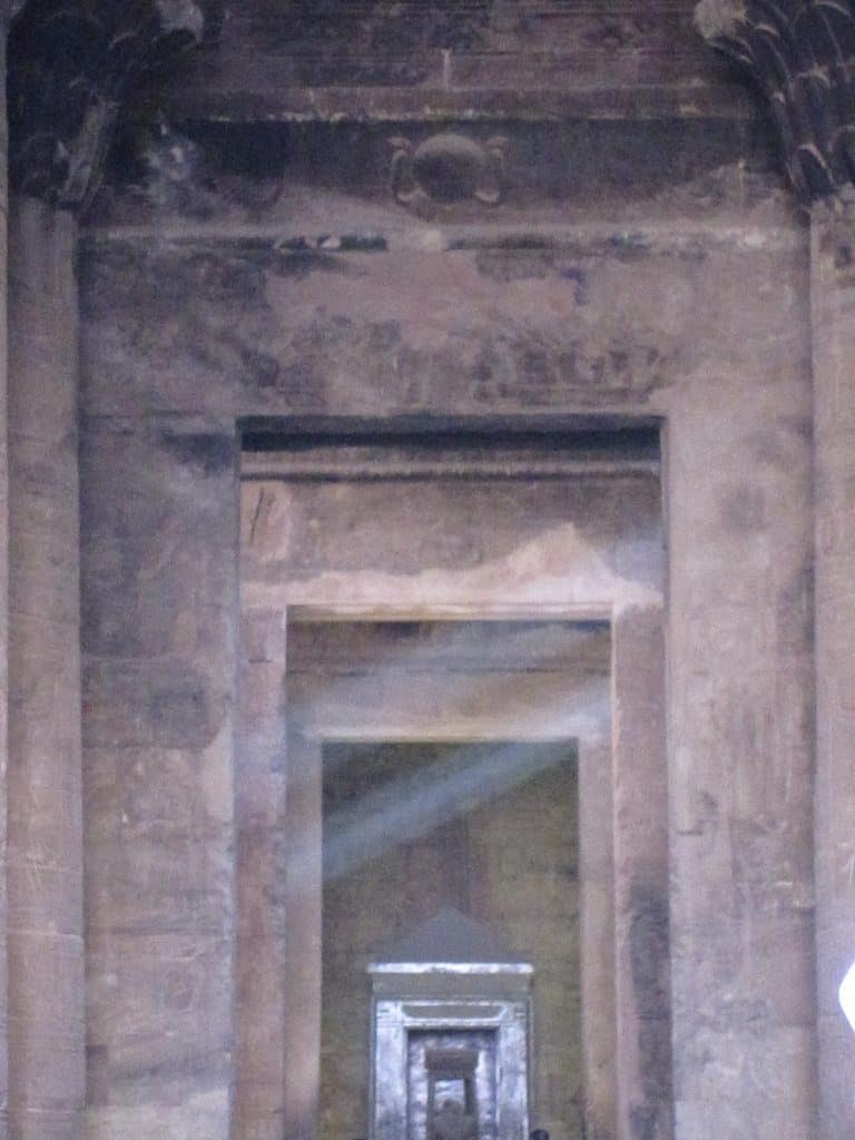 Light in Edfu Temple, Egypt (2012-07)