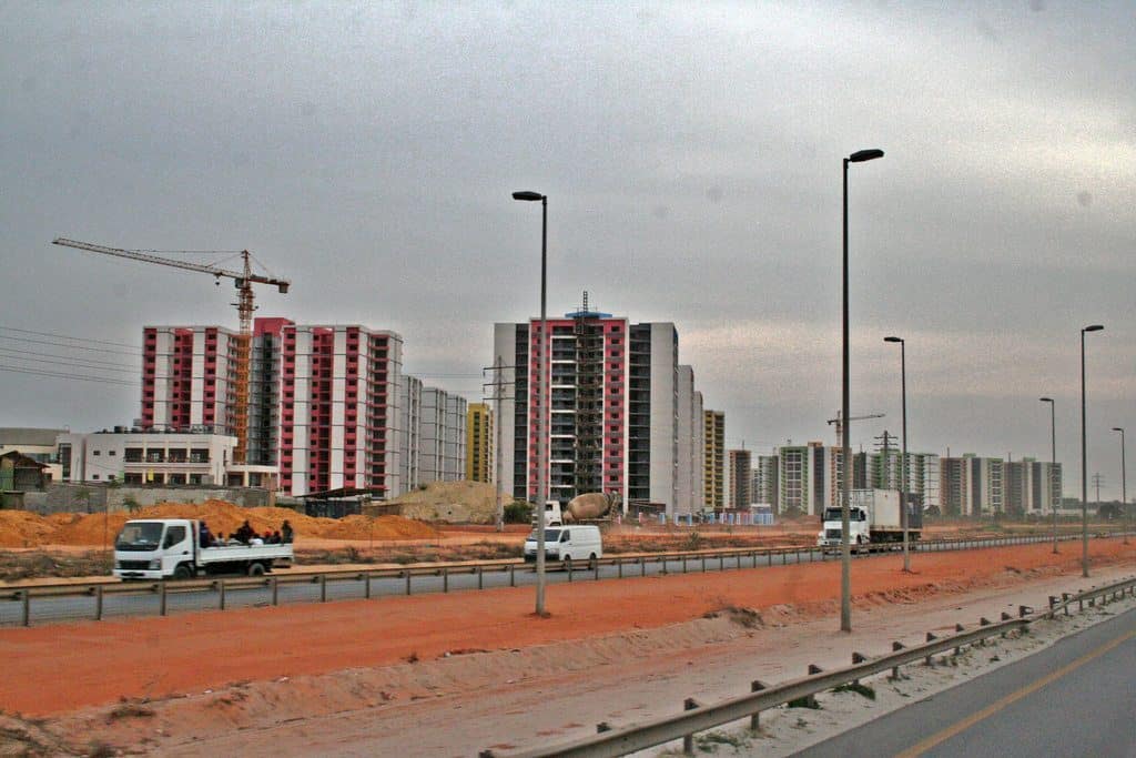 Highrise city on the outskirts of Luanda, Angola (2012-02)