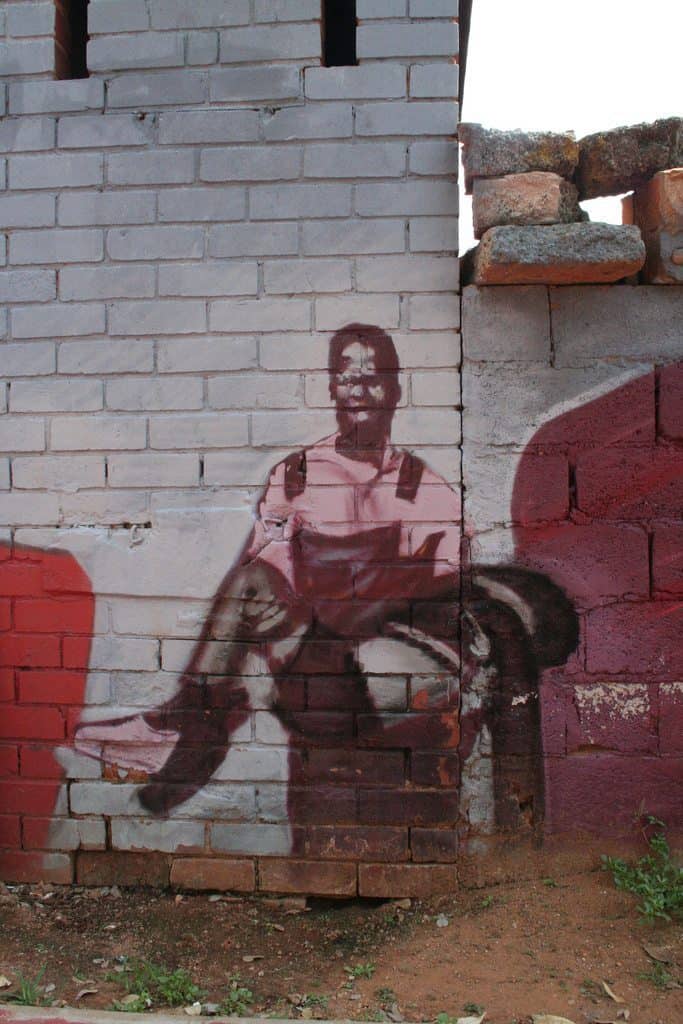 Street art in Soweto, Johannesburg, South Africa (2012-03)