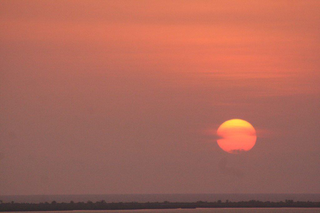 Sunset in Angola (2012-02)