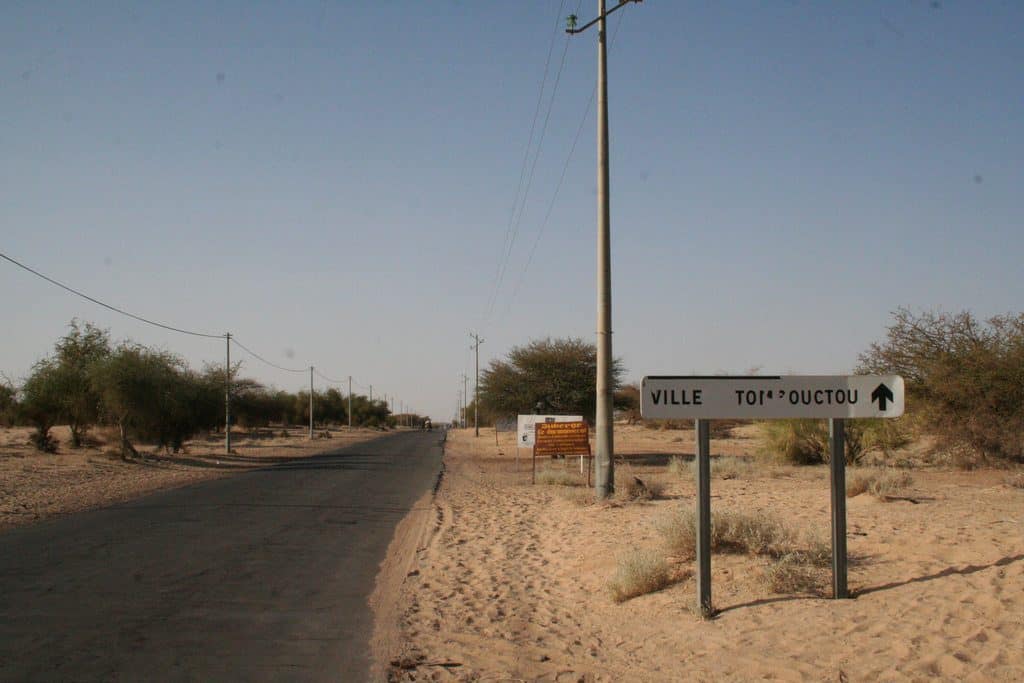 Arriving in Timbuktu, Mali (2011-11-24)