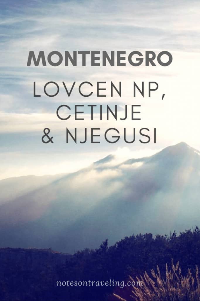 Montenegro Explorer - Lovcen National Park, Cetinje and Njegusi