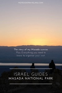 How I watched the Masada sunrise on Herod's fortress, Israel's favorite sight. Includes practical info with links on transport, accommodation & food.