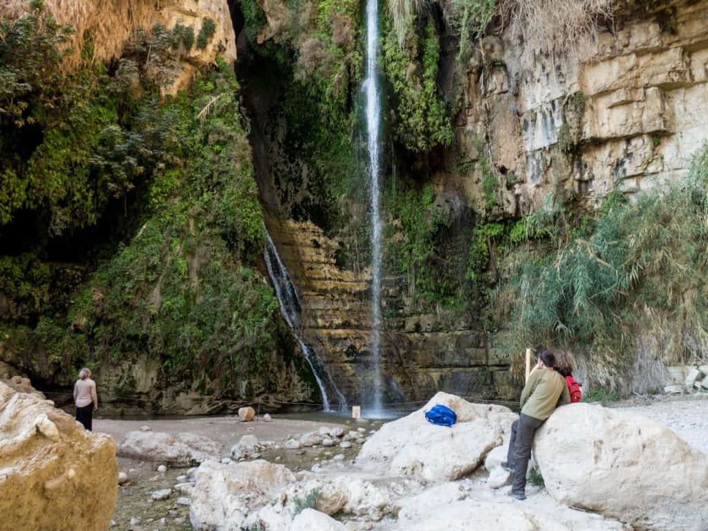 David's Waterfall in Ein Gedi Nature Reserve, Israel (2017-01-04)