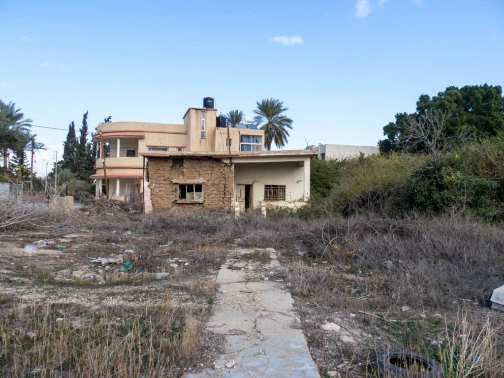 Abandoned house, Jericho, Palestine (2017-01-15)