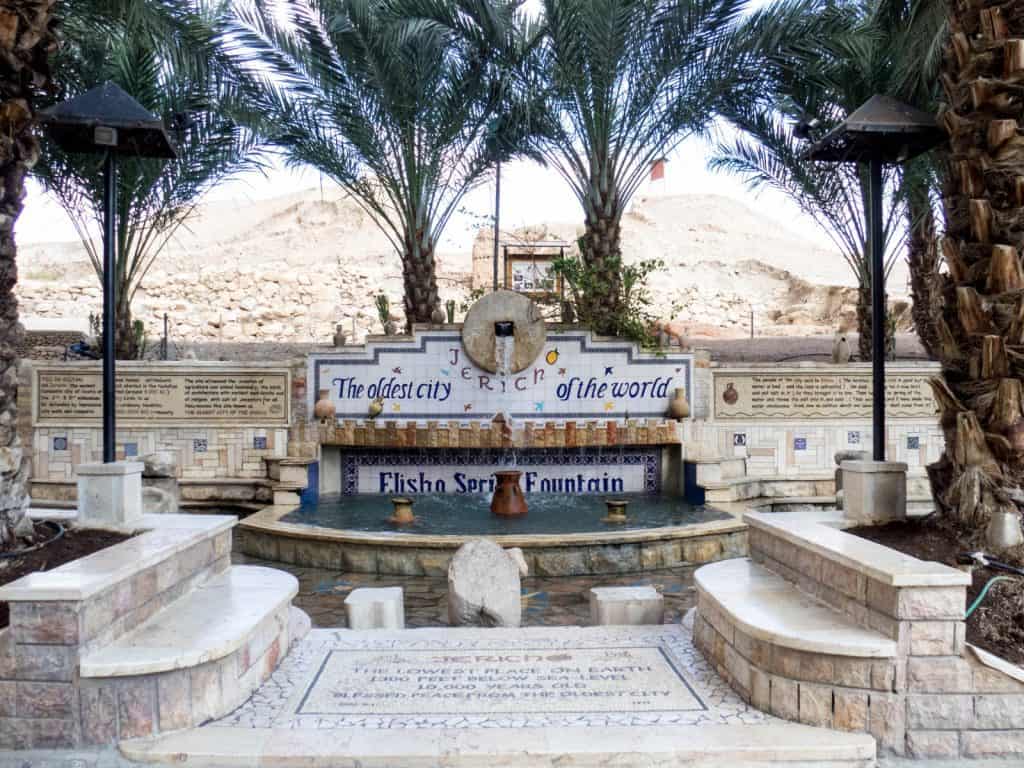 Elisha's Spring Fountain, Jericho, Palestine (2017-01-15)