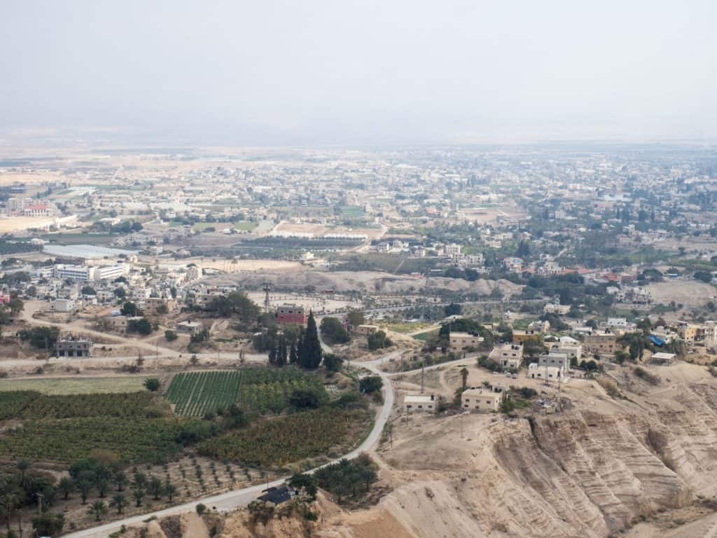 View from St George Monastery, Jericho, Palestine (2017-01-15)