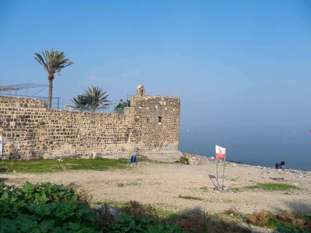 Leaning Tower, Tiberias, Sea of Galilee, Israel (2017-01-19)