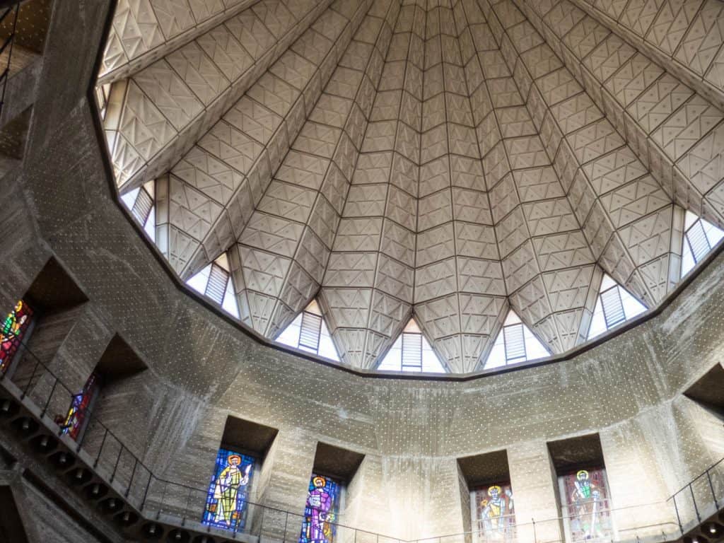 Roof of the Basilica of the Annunciation, Nazareth, Israel (2017-02-03)