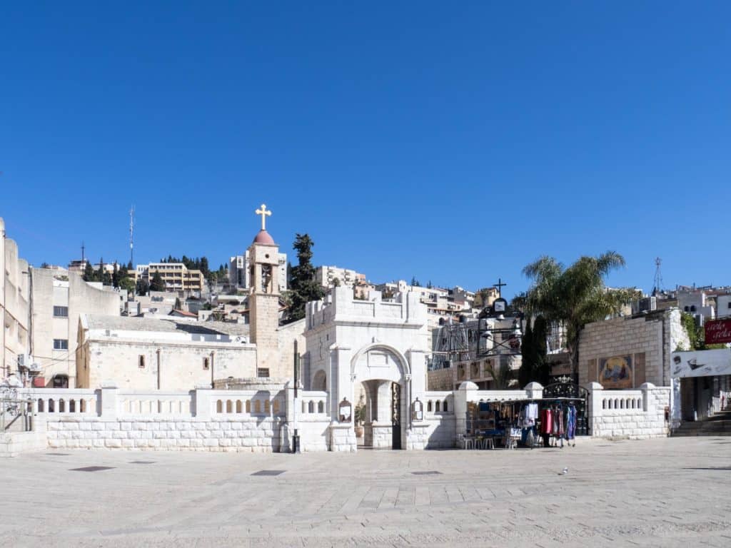 Greek Orthodox Church of the Annunciation, Nazareth, Israel (2017-02-03)