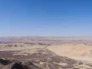 Panorama of Ramon Crater, Mitspe Ramon, Israel (2017-02-08)