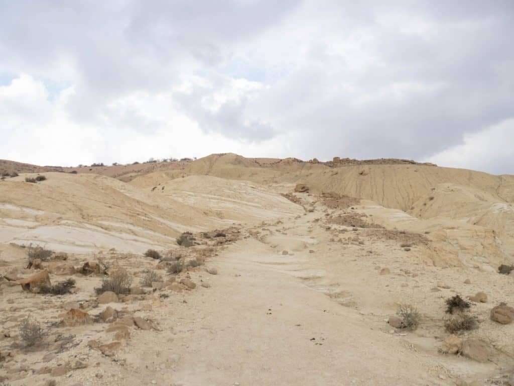 Climbing up to Sde Boker, Israel (2017-02-09)