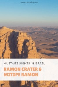 Mitzpe Ramon offers stunning views of Ramon Crater and is the perfect base for your exploration of the Negev and the ancient Nabataean Spice Route.