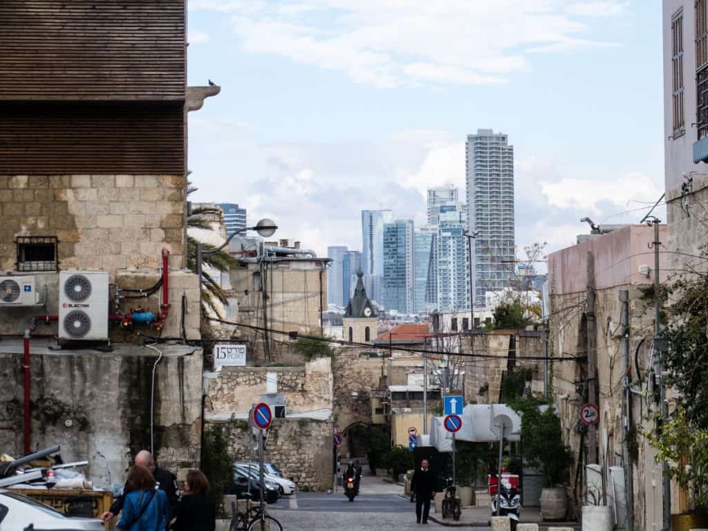 Tel-Aviv view from Jaffa, Israel (2017-02)