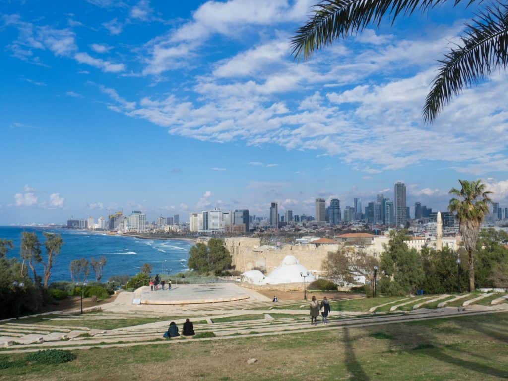 Tel-Aviv view from Jaffa, Israel (2017-02)