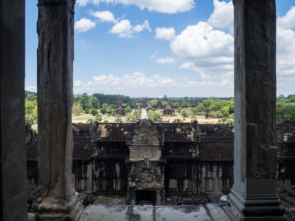 View from Bakan Tower, Angkor Wat, Siem Reap, Cambodia (2017-04-08)