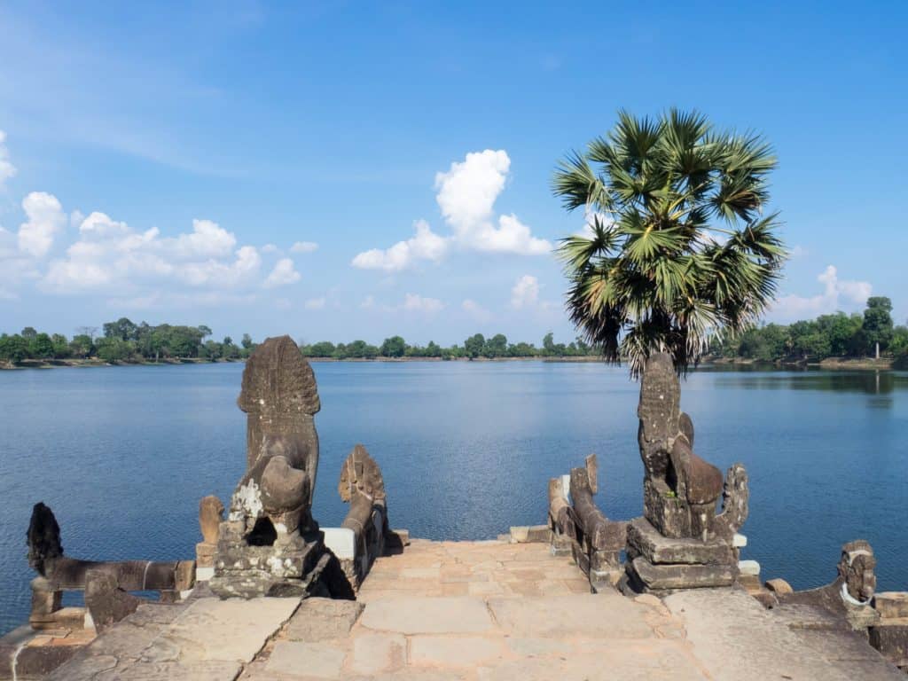 Royal bath Srah Srang, Angkor Small Circuit, Siem Reap, Cambodia (2017-04-10)