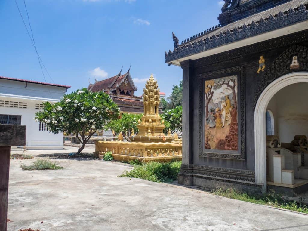 Wat Kandal temple, Battambang, Cambodia (2017-04-23)