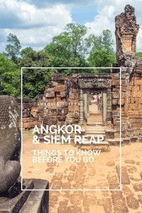 All you need to know about planning your trip to Siem Reap, Cambodia: from transportation to accommodation to tours to Khmer words for Angkor visitors. Rock this UNESCO World Heritage site like a pro!