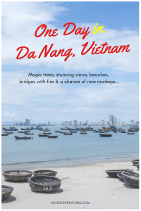 Here's a relaxed 1-day itinerary for Da Nang, the coastal town just north of Hoi An, Vietnam: Son Tra, Monkey Peak, Heritage Tree, Dragon Bridge,... #solotravel #backpacking #adventuretravel