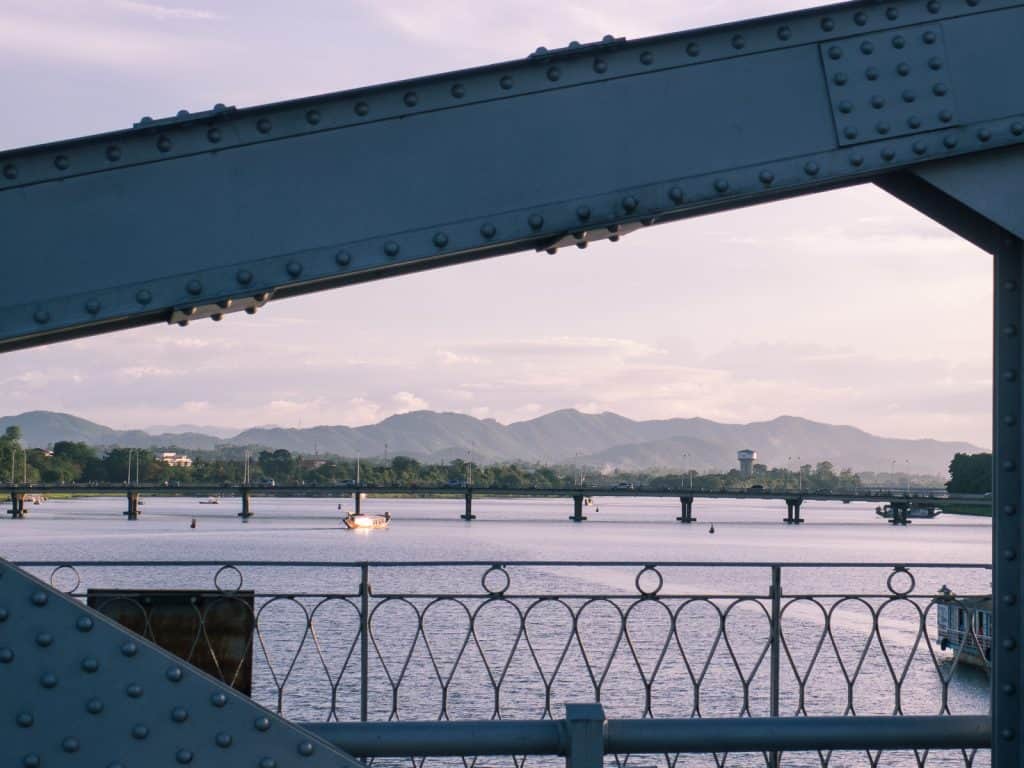 Sunset over Perfume River, Hue, Vietnam (2017-06)