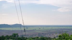 Panorama view from Phnom Sampov, Battambang, Cambodia (2017-04)