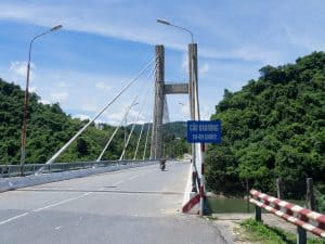 DMZ Tour: Bridge along the former Ho Chi Minh path, Vietnam (2017-06-26)