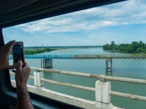 DMZ Tour: Hien Luong Bridge outside Dong Ha, Vietnam (2017-06-26)