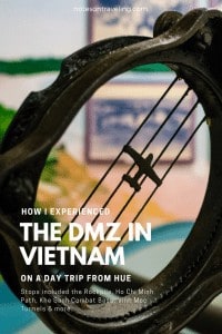 My account of a guided DMZ Vietnam tour booked in Hue, incl. Rockpile, Ho Chi Minh Path, Khe Sanh, DMZ Bridge, Vinh Moc tunnels. #guidedtour #history #destinationguide