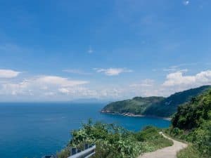 View of the sea on Monkey Peak peninsula, Da Nang, Vietnam (2017-06)