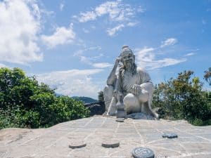 Sculpture on Monkey Peak peninsula, Da Nang, Vietnam (2017-06)