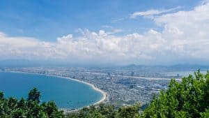 Da Nang panorama from Monkey Peak peninsula, Da Nang, Vietnam (2017-06)