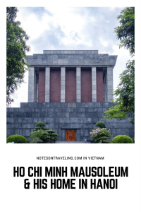 One of my first stops in Vietnam's capital, Hanoi, was the Ho Chi Minh Mausoleum and the grounds of the Presidential Palace in Ba Dinh Square. Learn all you need to know to organize your own visit. #destinationguide #travelguide #northvietnam