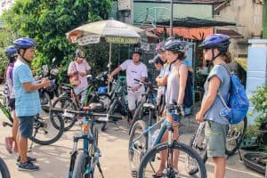 Setting out for our Hoi An food tour