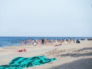 Photo shooting with graduates at Hoi An beach, Vietnam (2017-05/06)