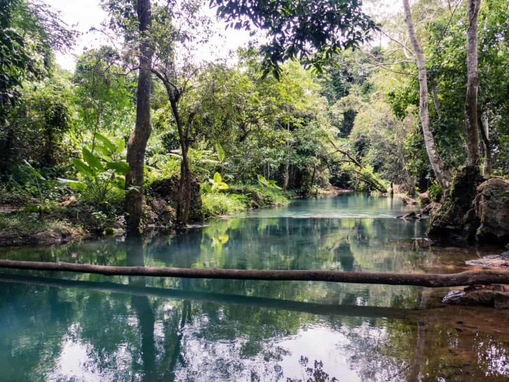 Pool at the Kuang Si source, Luang Prabang, Laos (2017-08)