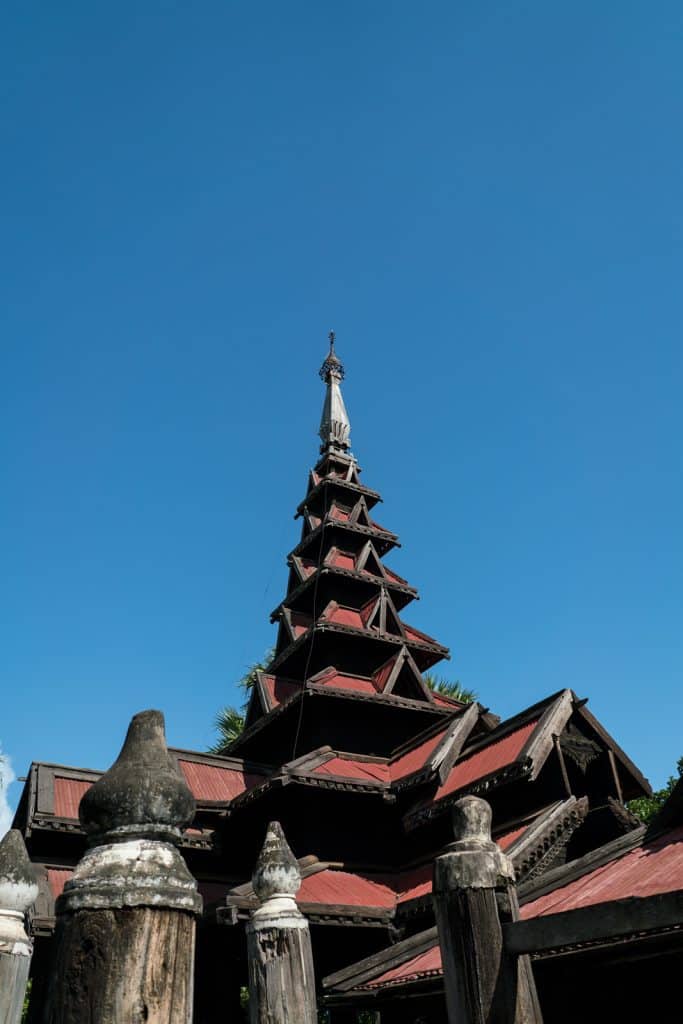 Bagaya Monastery, Inwa, Mandalay, Myanmar (2017-09)