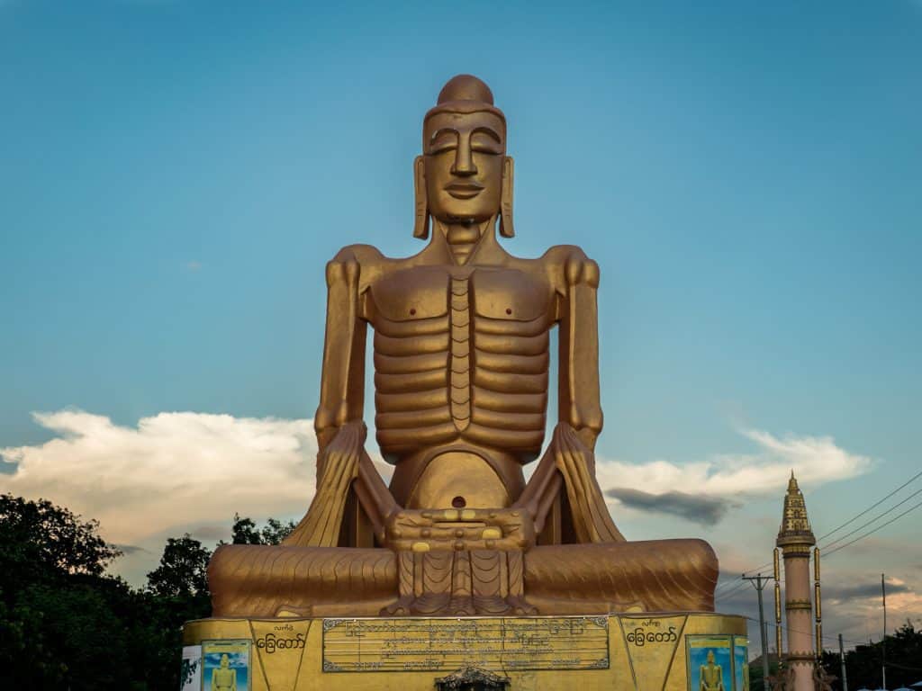 Skinny Buddha, Mandalay, Myanmar (2017-09)