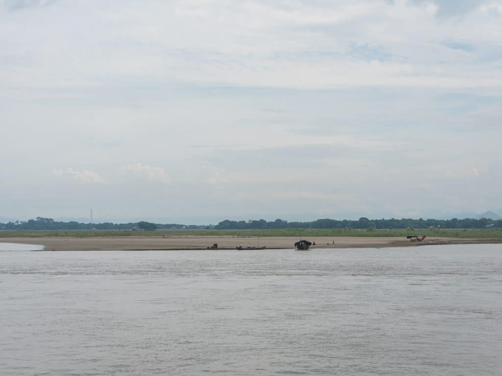 Irrawaddy River towards Mingun, Mandalay, Myanmar (2017-09)