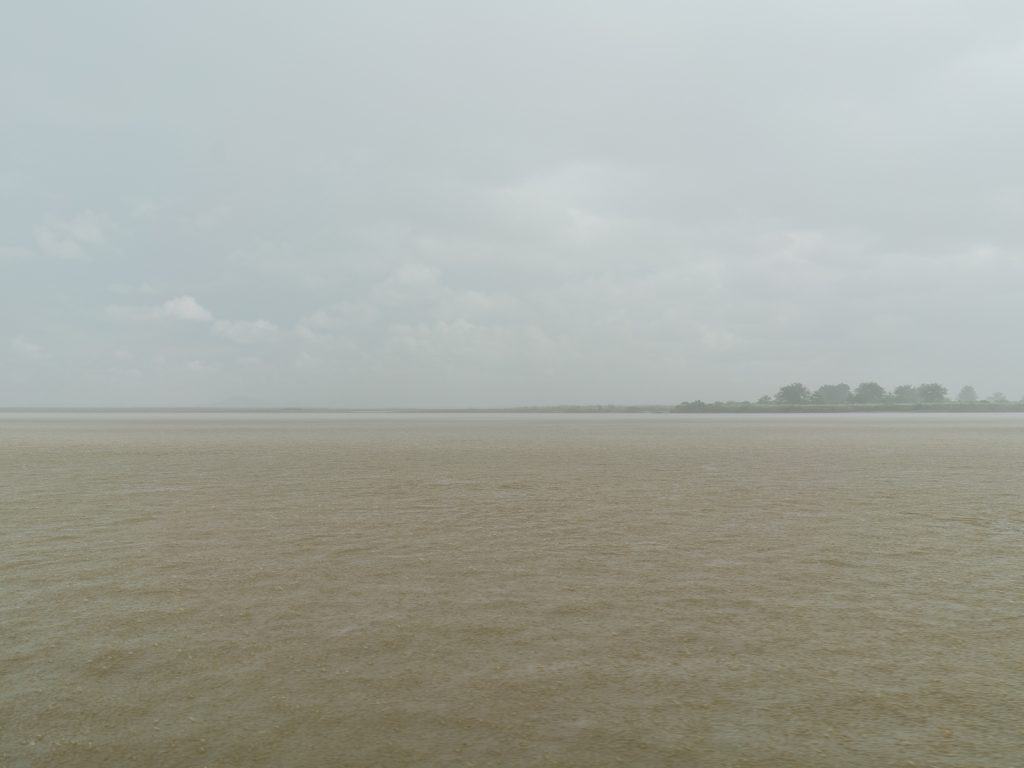 Massive rain storm, Irrawaddy River Cruise Mandalay to Bagan, Myanmar (2017-09)