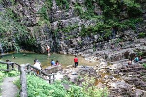 The pool at Temurun waterfall, Langkawi, Malaysia