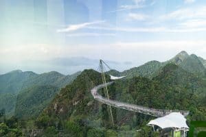 SkyBridge as seen from SkyCab, Langkawi, Malaysia