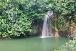 Waterfall at Tasek Lama Park, Bandar Seri Begawan, Brunei-Darussalam