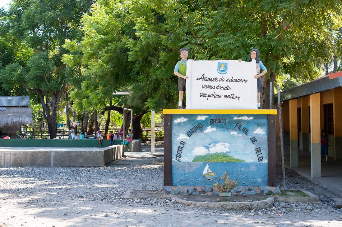 Atauro school, Beloi, East Timor