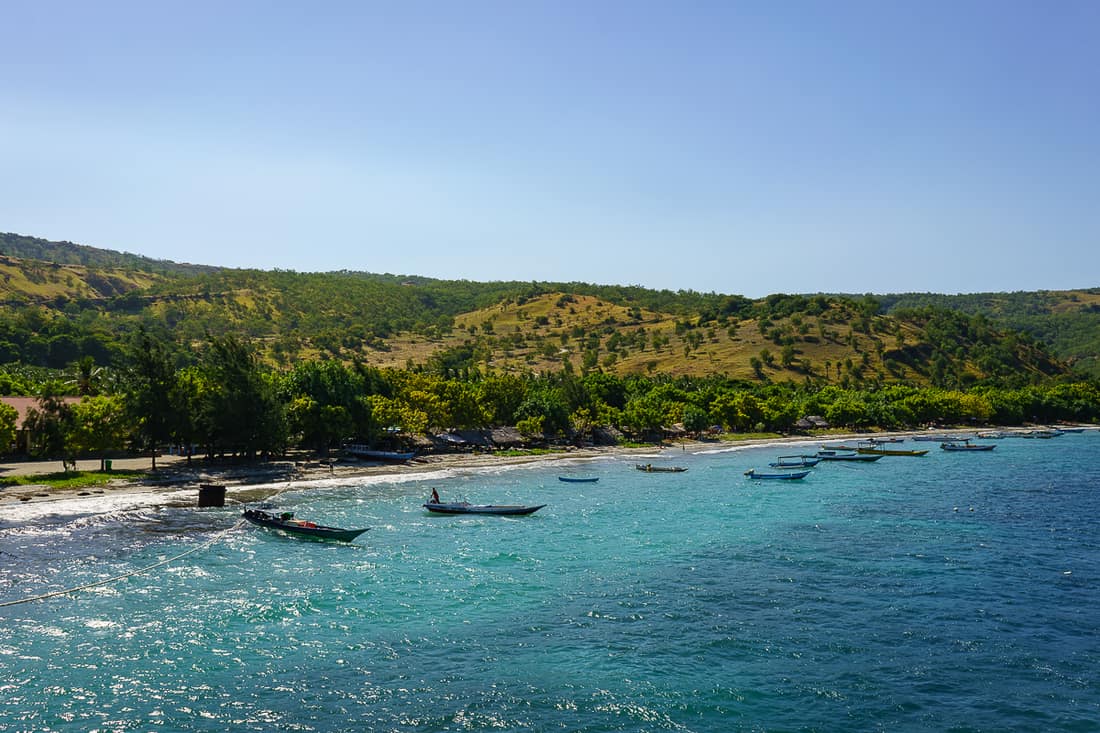 Beloi from the ferry, Atauro, East Timor