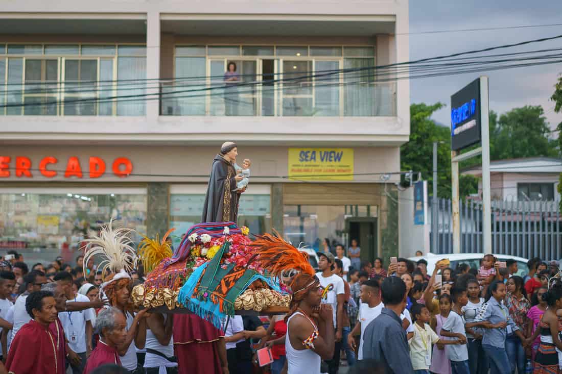 Saint Anthony procession Dili, East Timor